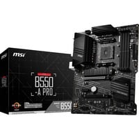 MSI B550-A PRO bundkort AMD B550 Stik AM4 ATX Sort, AMD, Stik AM4, AMD Ryzen 3000 Series, DDR4-SDRAM, 128 GB, DIMM