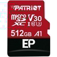 Patriot PEF512GEP31MCX, Hukommelseskort Rød/Sort