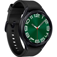 SAMSUNG Galaxy Watch6 Classic SM-R960NZKADBT Smartwatch og sportsur 3,81 cm (1.5") OLED 47 mm Digital 480 x 480 pixel Berøringsskærm Sort Wi-Fi GPS (satellit) Sort, 3,81 cm (1.5"), OLED, Berøringsskærm, 16 GB, GPS (satellit), 59 g
