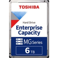 Toshiba MG08-D 3.5" 6000 GB Serial ATA III, Harddisk 3.5", 6000 GB, 7200 rpm