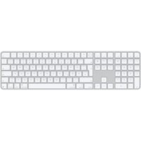 Apple Magic Keyboard med Touch ID og numerisk tastatur Sølv/Hvid, DE-layout