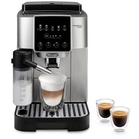 DeLonghi 0132217144, Kaffe/Espresso Automat Sølv/Sort