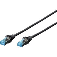 Digitus Patchkabel CAT 5e SF/UTP 1m Sort