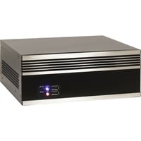 Inter-Tech IPC Industrial S21, HTPC sag Sort/Sølv