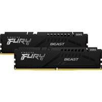 Kingston FURY FURY Beast 16GB 5600MT/s DDR5 CL36 DIMM (sæt med 2) Black EXPO, Hukommelse Sort, 16 GB, 2 x 8 GB, DDR5, 288-pin DIMM