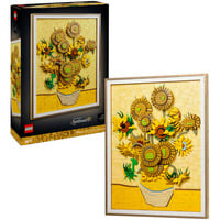 LEGO Vincent van Gogh – Solsikker, Bygge legetøj Byggesæt, 18 År, Plast, 2615 stk, 3,69 kg