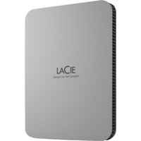 LaCie Mobile Drive 1 TB, Harddisk grå