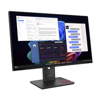 Lenovo ThinkVision T27UD-40 computerskærm 68,6 cm (27") 3840 x 2160 pixel 4K Ultra HD LCD Sort, LED-skærm Sort, 68,6 cm (27"), 3840 x 2160 pixel, 4K Ultra HD, LCD, 6 ms, Sort