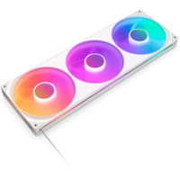 NZXT F420 RGB CORE, Sag fan Hvid