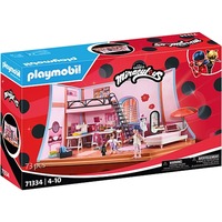 PLAYMOBIL Miraculous: Marinettes Loft, Bygge legetøj 