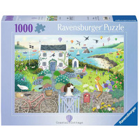 Ravensburger Puzzle - Hytte ved kysten, Puslespil 