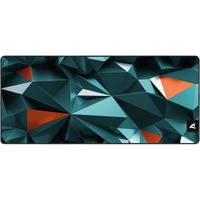 Sharkoon SKILLER SGP30 XXL D1, Gaming Mus pad graugrün/Rød