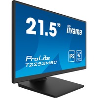 iiyama T2252MSC-B2, LED-skærm Sort (mat)