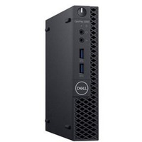 Dell OptiPlex 3060 MFF renoveret, Mini-PC Sort
