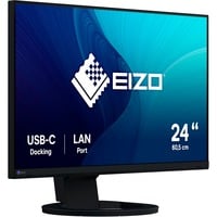 EIZO FlexScan EV2490-BK computerskærm 60,5 cm (23.8") 1920 x 1080 pixel Fuld HD LCD Sort, LED-skærm Sort, 60,5 cm (23.8"), 1920 x 1080 pixel, Fuld HD, LCD, 5 ms, Sort