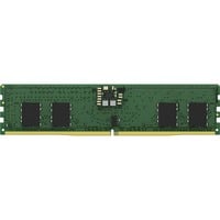 Kingston ValueRAM hukommelsesmodul 8 GB 1 x 8 GB DDR5 6400 MT/s Grøn, 8 GB, 1 x 8 GB, DDR5, 288-pin DIMM