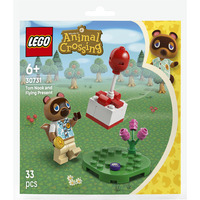 LEGO Animal Crossing Tom Nook og ballon-gave, Bygge legetøj 