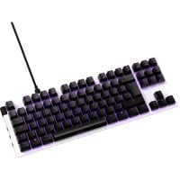 NZXT KB-1TKDE-WR tastatur USB QWERTZ Tysk Hvid, Gaming-tastatur Hvid/Sort, DE-layout, Gateron red, Tenkeyless (80 - 87%), USB, Mekanisk, QWERTZ, LED, Hvid