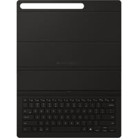 SAMSUNG EF-DX920 QWERTZ Tysk Pogo Pin Sort, Tastatur Sort, DE-layout, QWERTZ, Tysk, Touchpad, Samsung, Galaxy Tab S10 Ultra, Galaxy Tab S9 Ultra, Sort