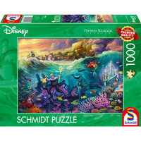 Schmidt Spiele Thomas Kinkade Studios: Disney - Ursula, Puslespil 