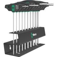 Wera 05023454001, 454/10 HF Set Imperial 2, Skruetrækker Sort/Grøn