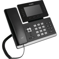 Yealink SIP-T54W IP-telefon Sort 10 Linier LCD Wi-Fi, VoIP-telefon Sort, IP telefon, Sort, Forbundet håndsæt, Bord/Væg, In-band, Uden for bånd, SIP-info, 10 Linier