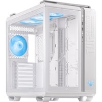 ASUS TUF Gaming GT502 PLUS Midi Tower Hvid, Towerkabinet Hvid, Midi Tower, PC, Hvid, ATX, micro ATX, Mini-ITX, 16,3 cm, 40 cm