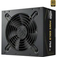 Cooler Master MWE 750 V3 Black, PC strømforsyning Sort