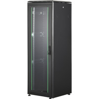 Digitus Netværksskab Unique Serie - 600x600 mm (BxD), IT kabinet Sort