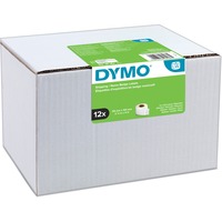 Dymo LW - Pakke-/navneskiltsetiketter - 54 x 101 mm - S0722420 Hvid, Selvklæbende printeretiket, Papir, Permanent, Rektandel, LabelWriter