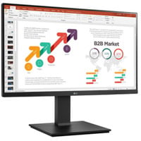 LG 24BK750Y-B renoveret, Skærm antracit