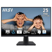 MSI PRO MP252 Renoveret, LED-skærm Sort
