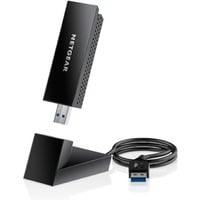 Netgear A8000 WLAN 1200 Mbit/s, Wi-Fi-adapter Trådløs, USB, WLAN, Wi-Fi 6E (802.11ax), 1200 Mbit/s, Sort
