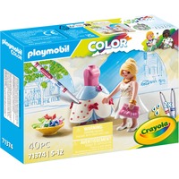 PLAYMOBIL Color Fashion Kjole, Bygge legetøj 