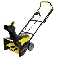 Stanley Batteridrevet snefræser (SCSNP460R2-QW), 36 Volt (2x18V), Sne kasteren Sort/Gul