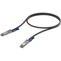 Ubiquiti UACC-DAC-QSFP28-0.5M, Kabel Sort