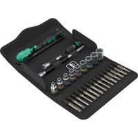 Wera 8100 SA 14 Zyklop Comfort skraldesæt, 1/4", Værktøjssæt Sort/Grøn
