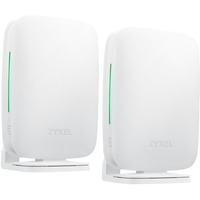 Zyxel Multy M1 trådløs router Gigabit Ethernet Dual-band (2,4 GHz / 5 GHz) Hvid Wi-Fi 6 (802.11ax), Dual-band (2,4 GHz / 5 GHz), Ethernet LAN, Hvid, Bordplade router