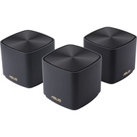 ASUS ZenWiFi XD4 Plus (B-3-PK) Dual-band (2,4 GHz / 5 GHz) Wi-Fi 6 (802.11ax) Sort 2 Intern, Mesh router Sort, Sort, Intern, Mesh-router, Strøm, 445,93 m², Dual-band (2,4 GHz / 5 GHz)