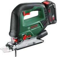 Bosch AdvancedSaw 18V puslespil 3000 spm 1,9 kg, Stiksav Grøn, Sort, Grøn, 45°, Aluminium, Laminat, Plast, Stål, Træ, Aluminium, Børstefri, 3000 spm
