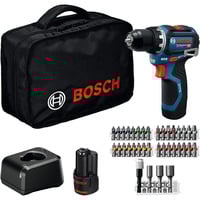 Bosch Batteridrevet bore-/skruemaskine GSR 12V-32 Professional, 12 Volt, Bore-/ skruemaskine Blå/Sort