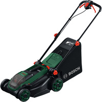 Bosch Batteridrevet plæneklipper Rotak18V2-38 SOLO, 36 Volt (2x18V) Grøn/Sort