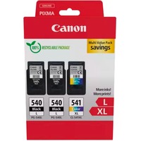 Canon 5224B017 blækpatron 2 stk Original Sort, Blå, Magenta, Gul Sort, Blå, Magenta, Gul, 2 stk, Multipakke