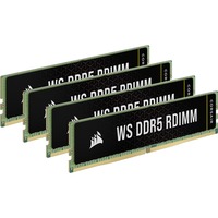 Corsair DIMM 64 GB DDR5-6000 ECC (4x 16 GB) Quad-Kit, Hukommelse Sort