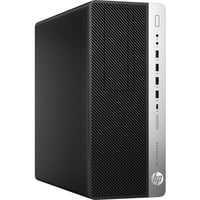 HP EliteDesk 800 G5 MT Renoveret, Fuld PC Sort