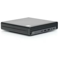 HP EliteDesk 800 G6 renoveret, Mini-PC Sort