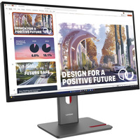 Lenovo ThinkVision P24QD-40 computerskærm 60,5 cm (23.8") 2560 x 1440 pixel Quad HD LCD Sort, LED-skærm Sort, 60,5 cm (23.8"), 2560 x 1440 pixel, Quad HD, LCD, 6 ms, Sort