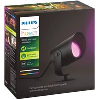 Philips Hue White & Color Ambance Lily XL Outdoor Spot Erweiterung, LED lys Sort
