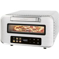 ProfiCook PC-PO 1323 Rustfrit stål, Pizzaovn børstet rustfrit stål