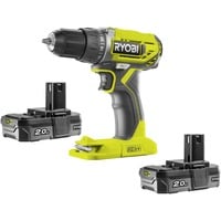 Ryobi R18DD2-220S, Bore-/ skruemaskine Grøn/Sort